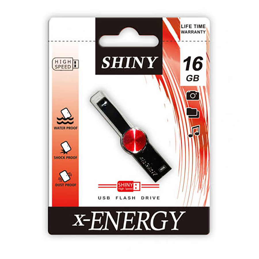 فلش مموری ایکس انرژی مدل Shiny ظرفیت 16 گیگابایت