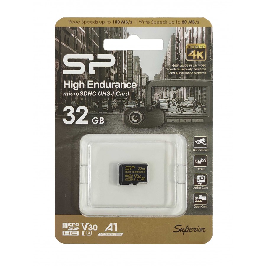 کارت حافظه SILICON POWER 32GB مدل SUPERIOR کلاس 30 سرعت 100MB/S