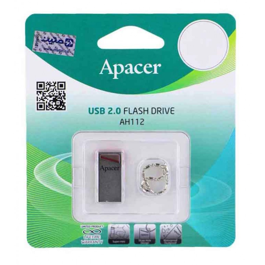 فلش مموری APACER مدل AH112 ظرفیت 64 گیگابایت
