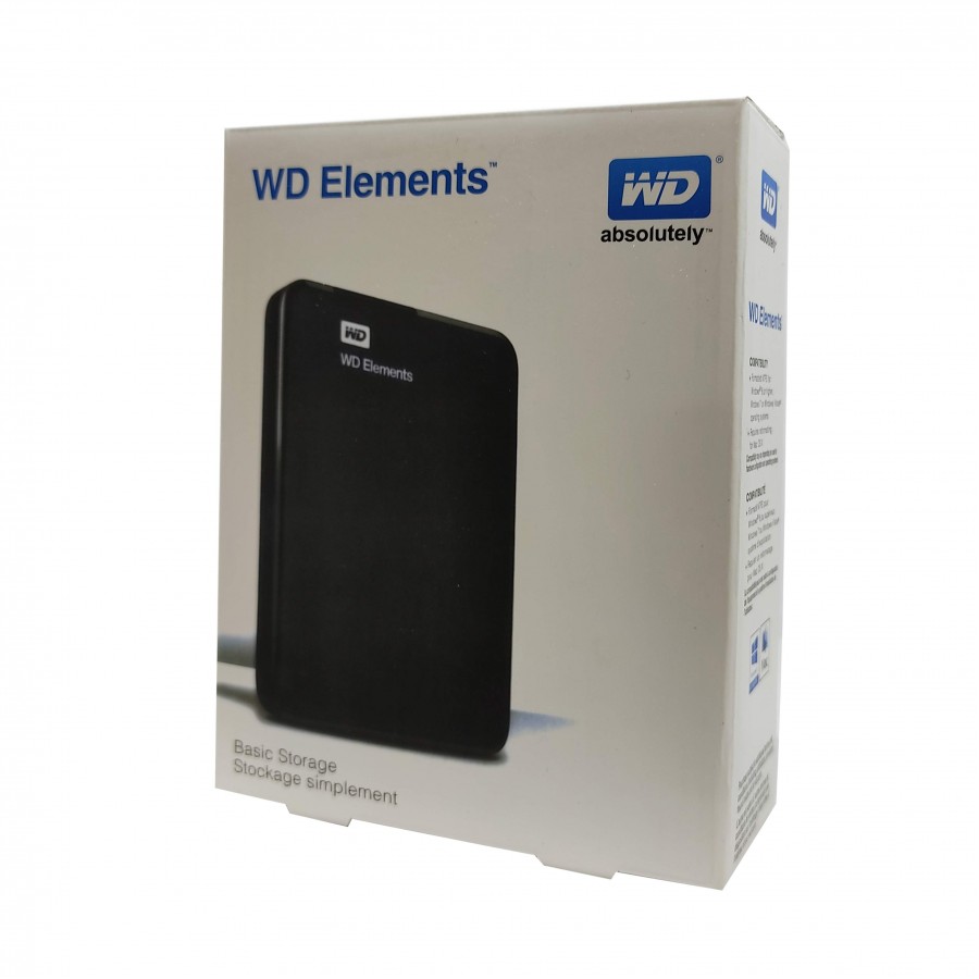 باکس هارددیسک اکسترنال 2.5 اینچی WD USB3 مدل Elements
