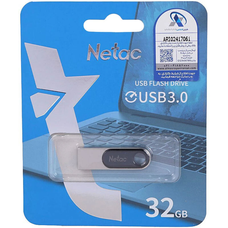 فلش مموری نتاک مدل Netac U278 USB 3.0 ظرفیت 32 گیگ