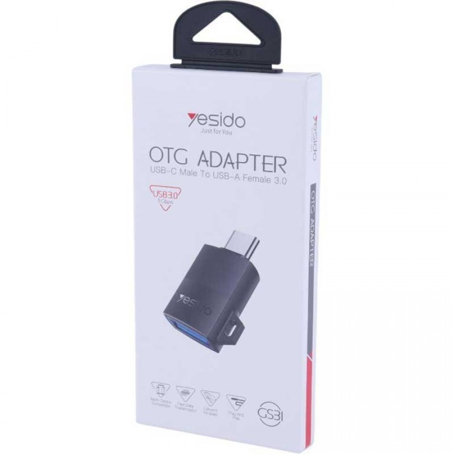 تبدیل OTG USB-C به USB-A یسیدو مدل GS31