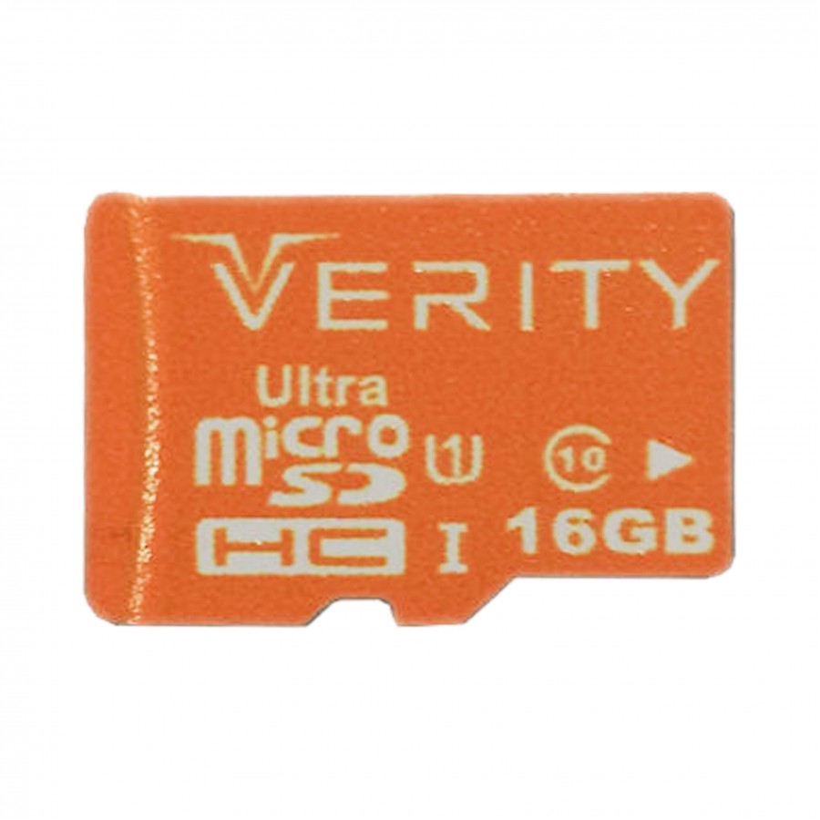 کارت حافظه VERITY کلاس U1 10 سرعت 95MB/S ظرفیت 16 گیگابایت