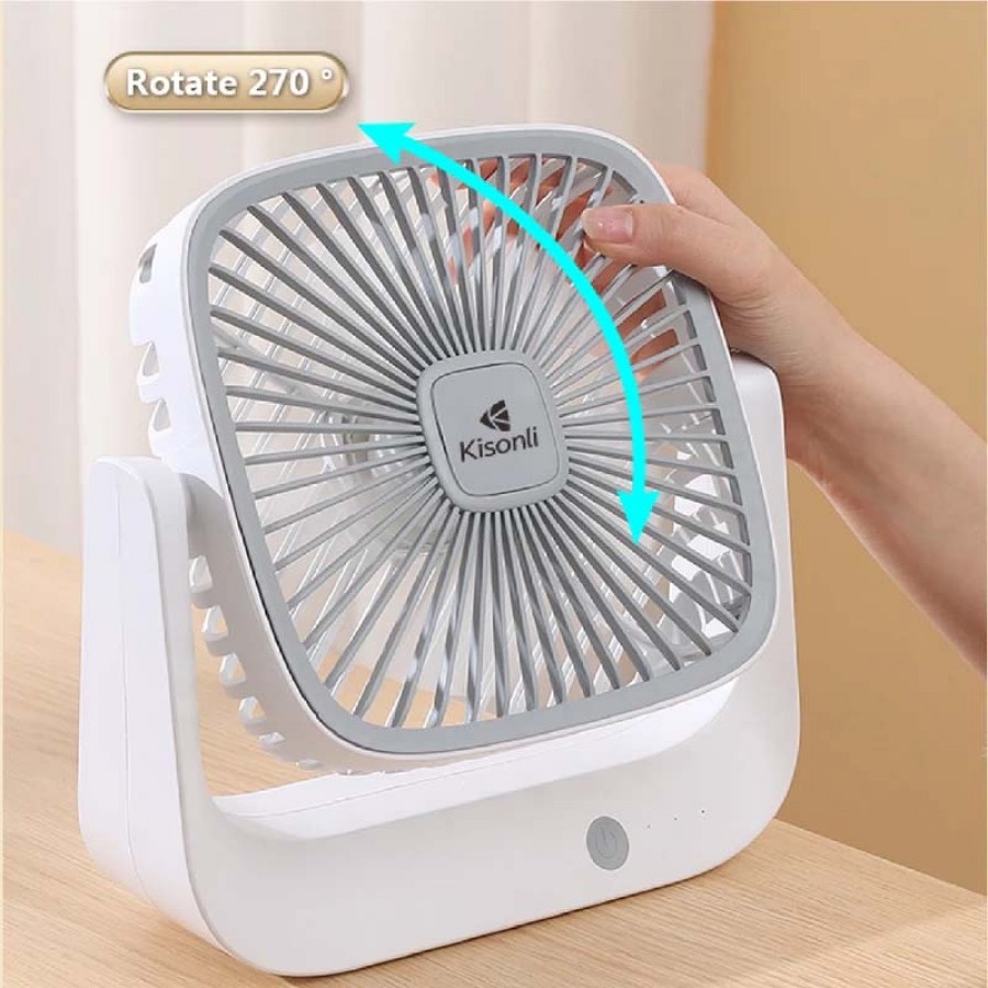 پنکه رومیزی شارژی Kisonli مدل F101