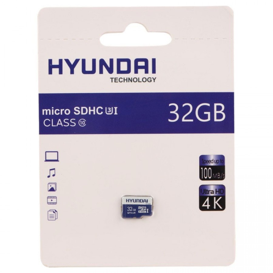کارت حافظه HYUNDAI 32G کلاس 10 سرعت 100MB