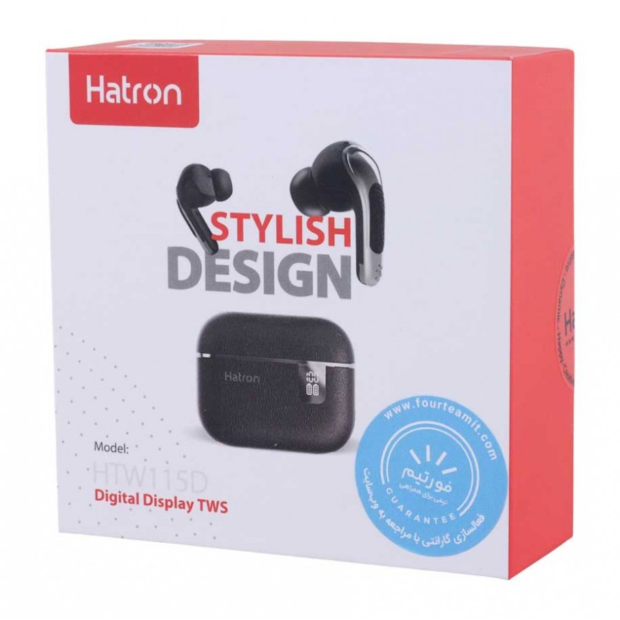 هندزفری بلوتوثی دو گوش Hatron مدل HTW115D