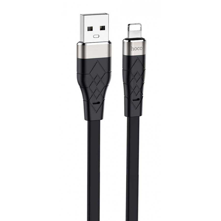 کابل شارژ فلت آیفون HOCO مدل X53 طول 1متر