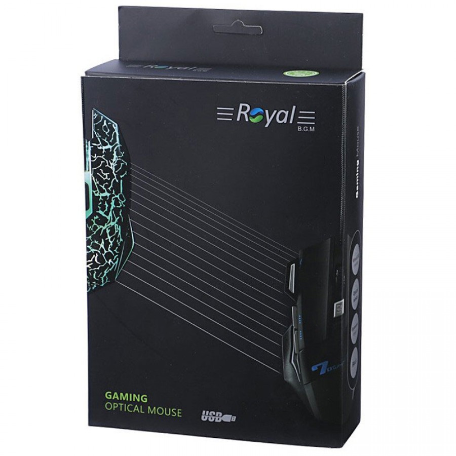 ماوس گیمینگ سیمی رویال Royal مدل MG-403