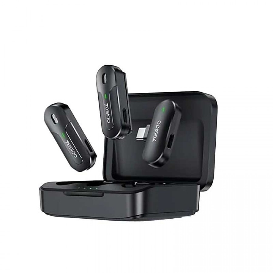 میکروفون یقه ای بی سیم یسیدو مدل KR17