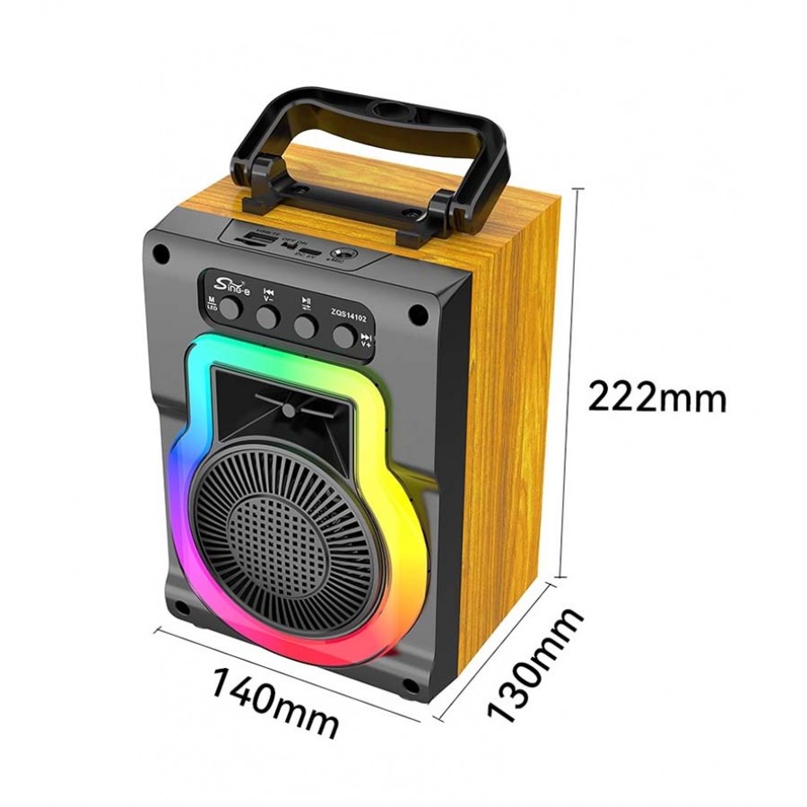 اسپیکر شارژی SinG-E مدل ZQS14102 به همراه میکروفون