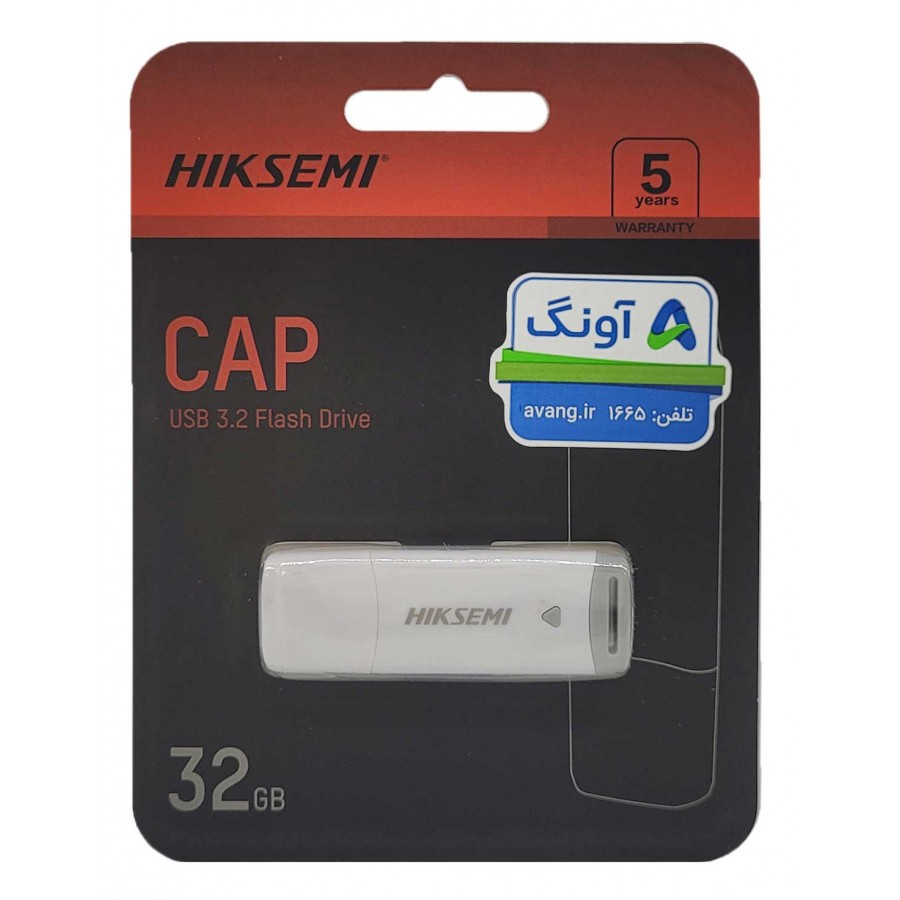 فلش مموری HIKSEMI USB3.2 مدل CAP M220P ظرفیت 32 گیگابایت