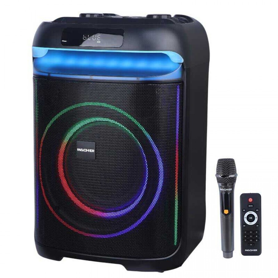 اسپیکر شارژی MACHER مدل MR880 به همراه میکروفون