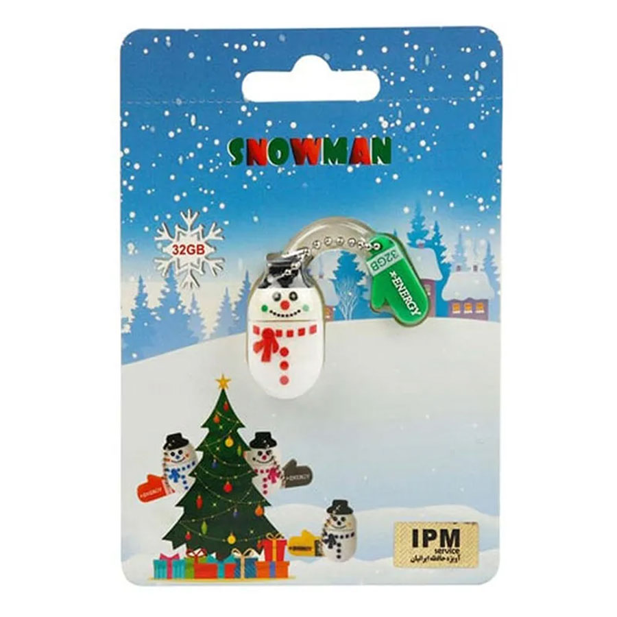 فلش مموری ایکس انرژی مدل Snowman ظرفیت 32 گیگابایت