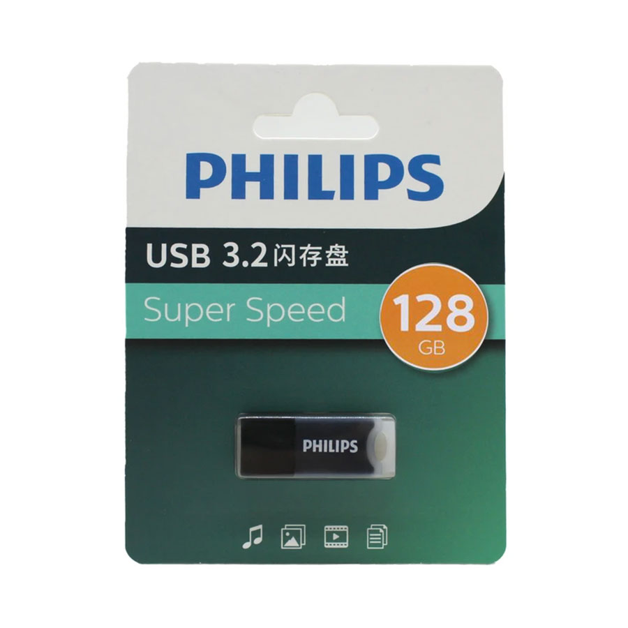 فلش مموری فیلیپس مدل FM10UA USB 3.2 ظرفيت 128 گيگابايت