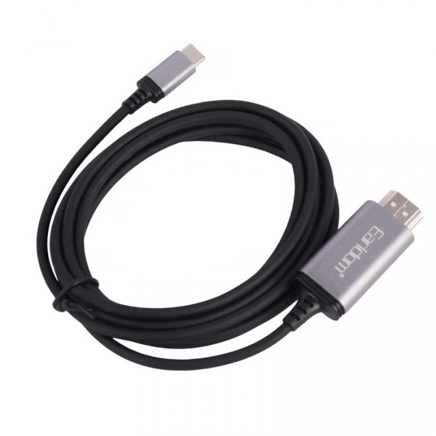 کابل تبدیل TYPE-C به Earldom HDMI مدل ET-W34 طول 2 متر