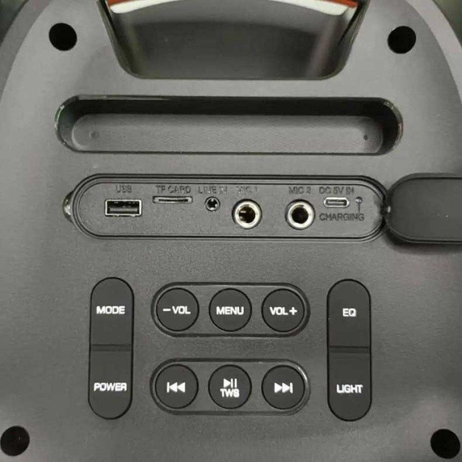اسپیکر شارژی VANMAAX مدل MAX-660 به همراه میکروفون