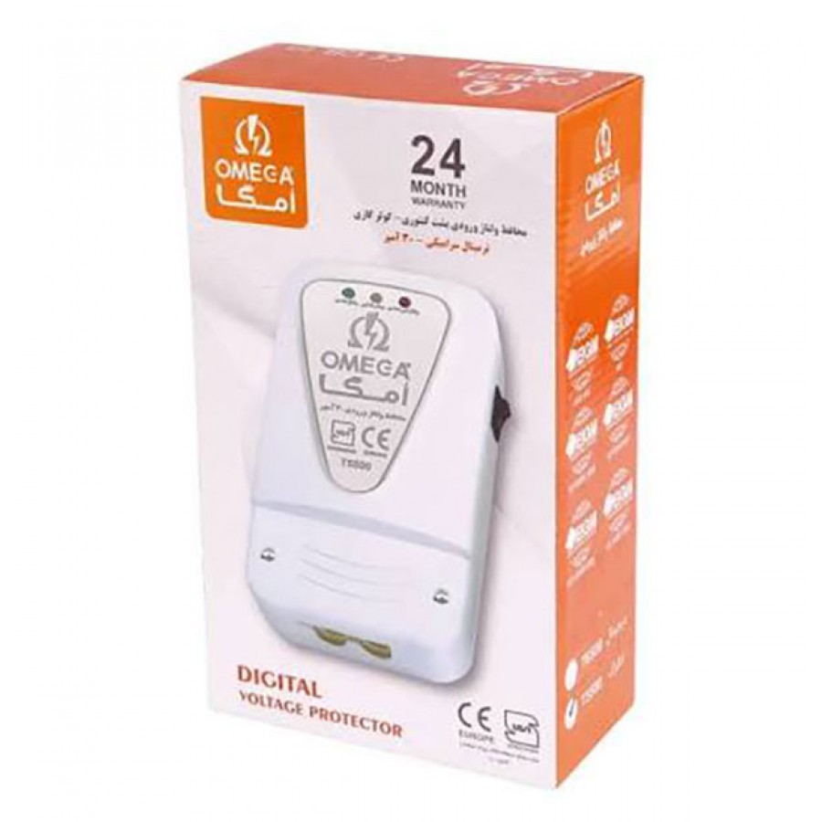 محافظ ولتاژ پشت کنتوری دیجیتال امگا مدل T6500