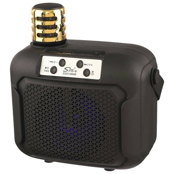 اسپیکر شارژی بلوتوثی SinG-E مدل ZQS1490W به همراه میکروفون