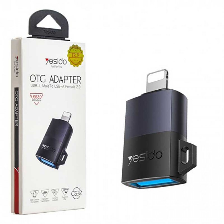 مبدل OTG USB به Lightning یسیدو مدل GS32