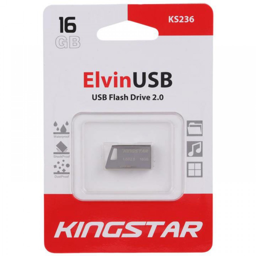فلش مموری کینگ استار مدل KS236 Elvin ظرفیت 16 گیگابایت