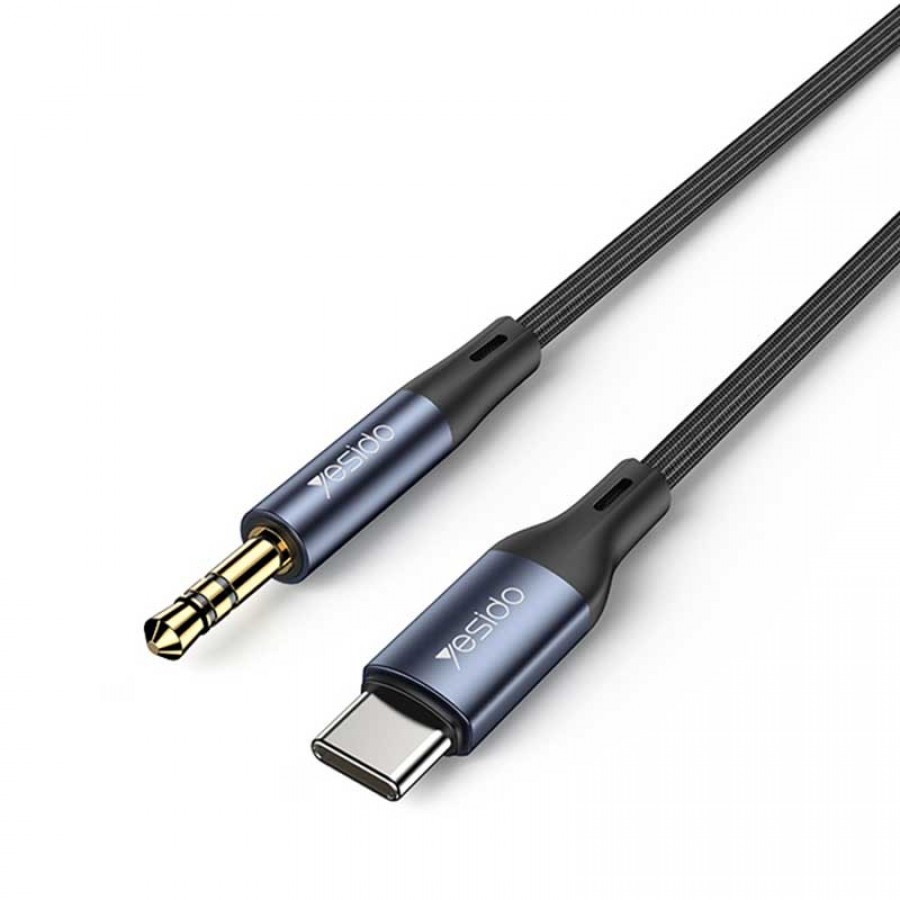 کابل تبدیل USB-C به AUX یسیدو مدل YAU36 طول 1 متر