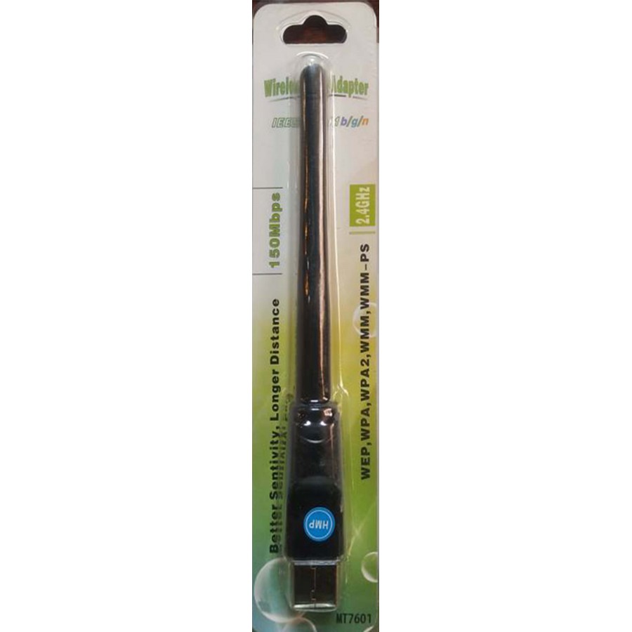 کارت شبکه وایرلس آنتن دار مدل MT-7601
