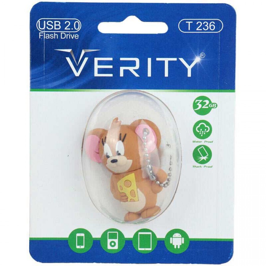فلش عروسکی VERITY مدل T236 ظرفيت 32 گيگابايت