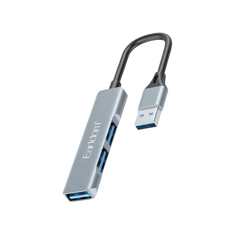 هاب USB 2.0 ارلدام 3 پورت مدل Earldom ET-HUB09
