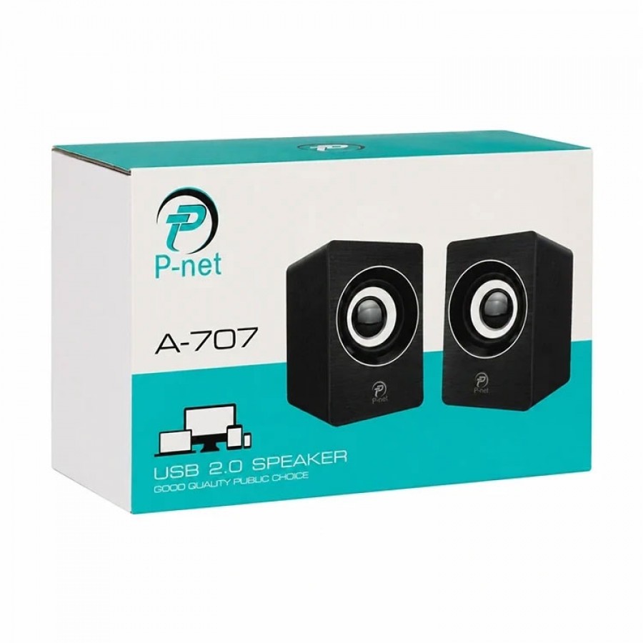 اسپیکر 2 تکه پی نت P-Net مدل A-707