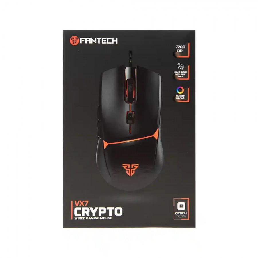 ماوس باسیم گیمینگ FANTECH مدل CRYPTO VX7