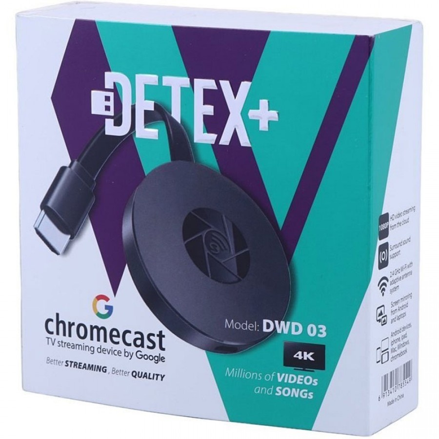 دانگل HDMI بیسیم دیتکس مدل DETEX+ DWD03