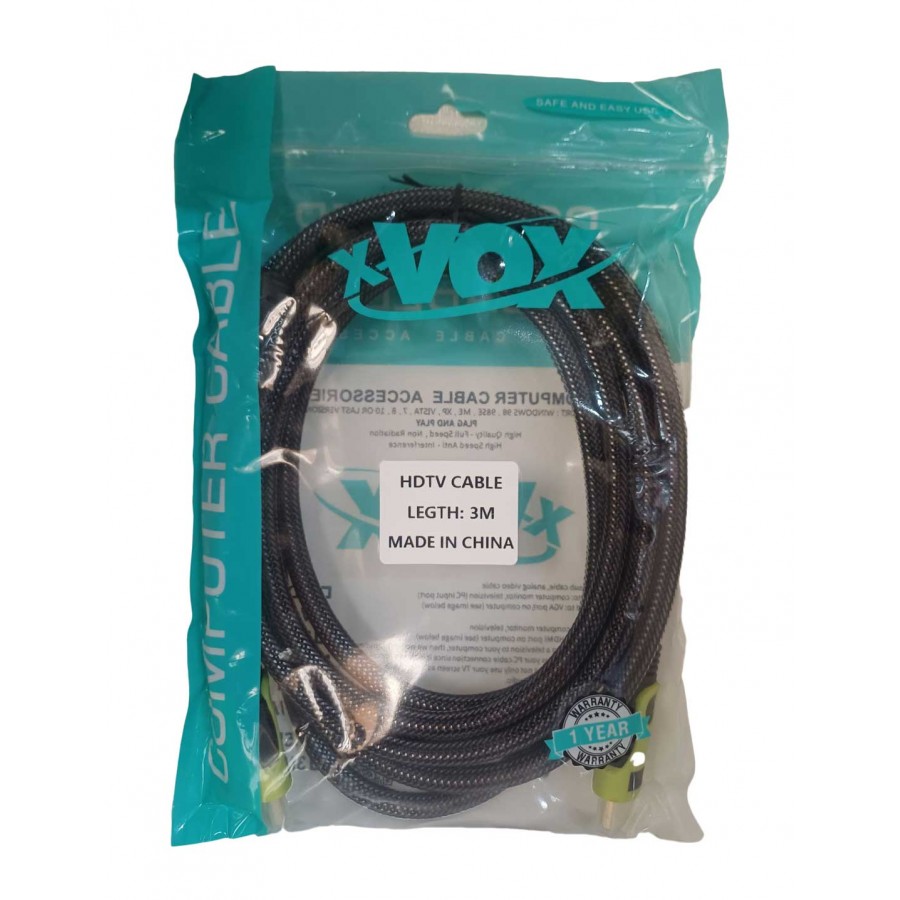 کابل X-VOX HDMI طول 3 متر