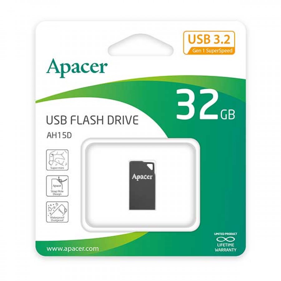 فلش مموری APACER مدل AH15D USB 3.2 ظرفیت 32 گیگابایت