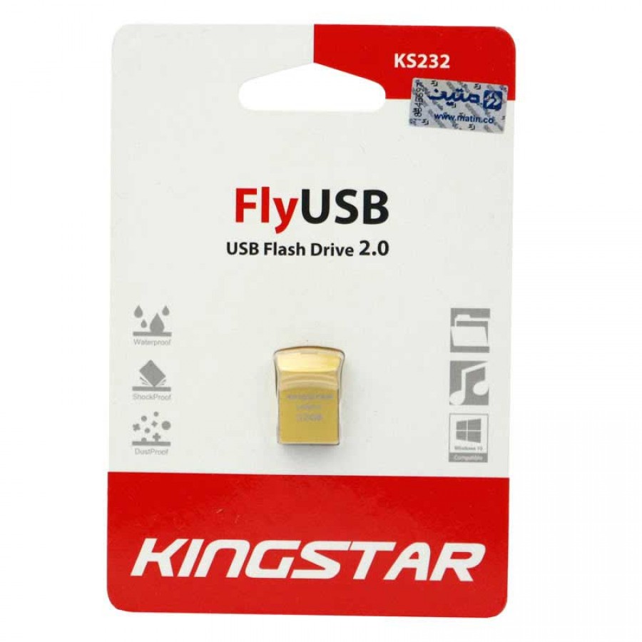  فلش مموری KINGSTAR مدل KS232 ظرفیت 64 گیگابایت