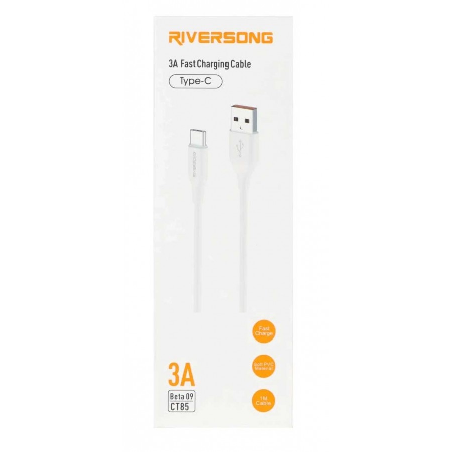 کابل شارژ RIVERSONG TYPE-C مدل Beta 09 طول 1متر