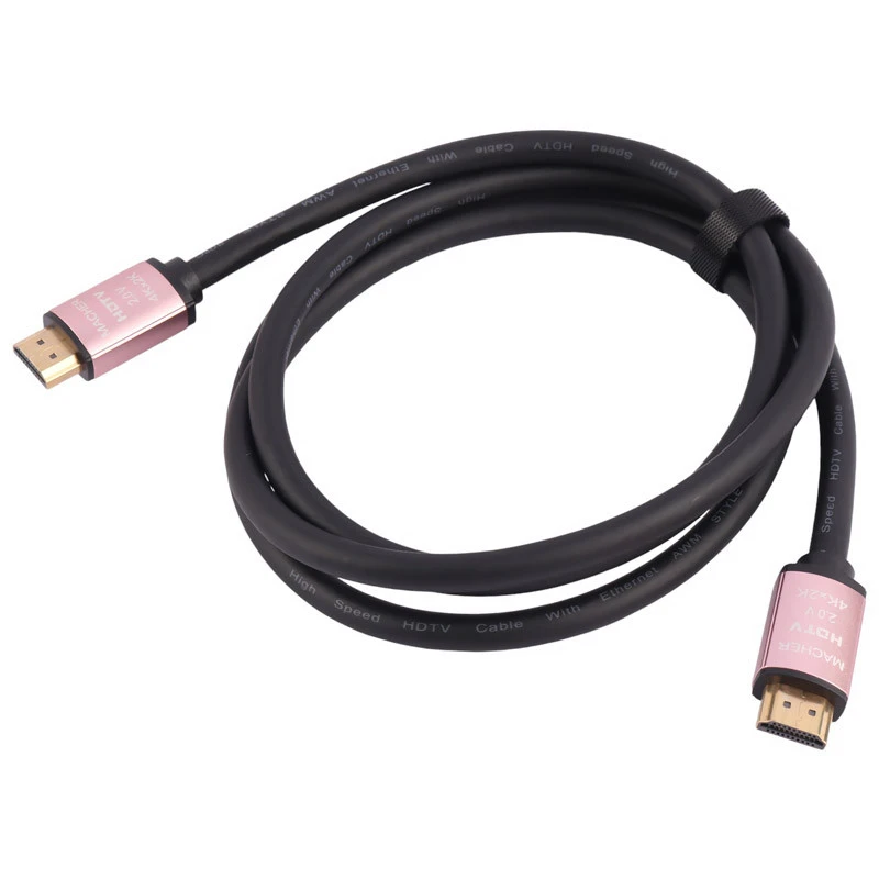 کابل MACHER 4K HDMI مدل MR-185 طول 1.5 متر