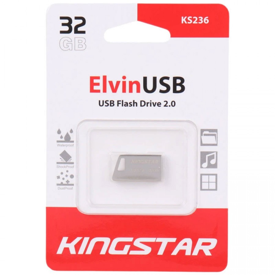 فلش مموری کینگ استار مدل KS236 Elvin ظرفیت 32 گیگابایت