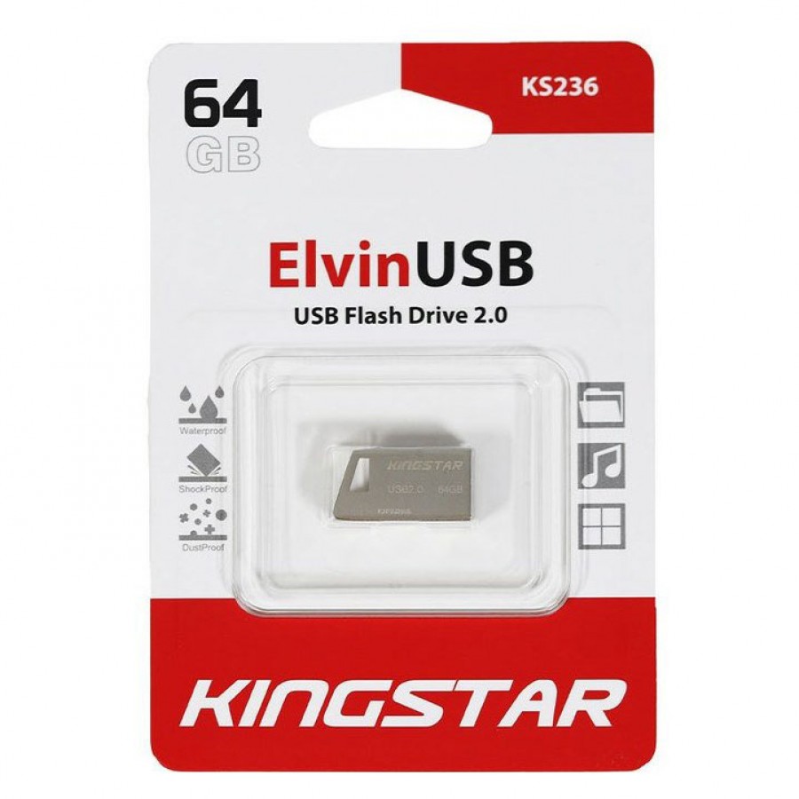 فلش مموری کینگ استار مدل KS236 Elvin ظرفیت 64 گیگابایت
