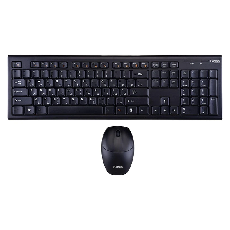 کیبورد و ماوس بی‌سیم Hatron مدل HKCW130