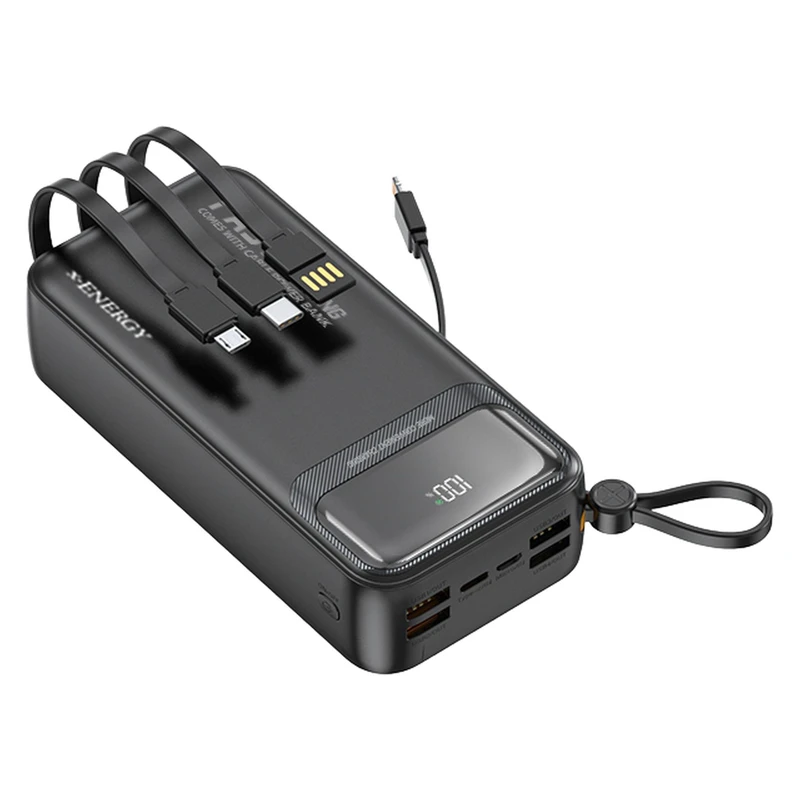 پاوربانک 30000 میلی آمپر X-ENERGY فست شارژ 22.5 وات مدل X-833