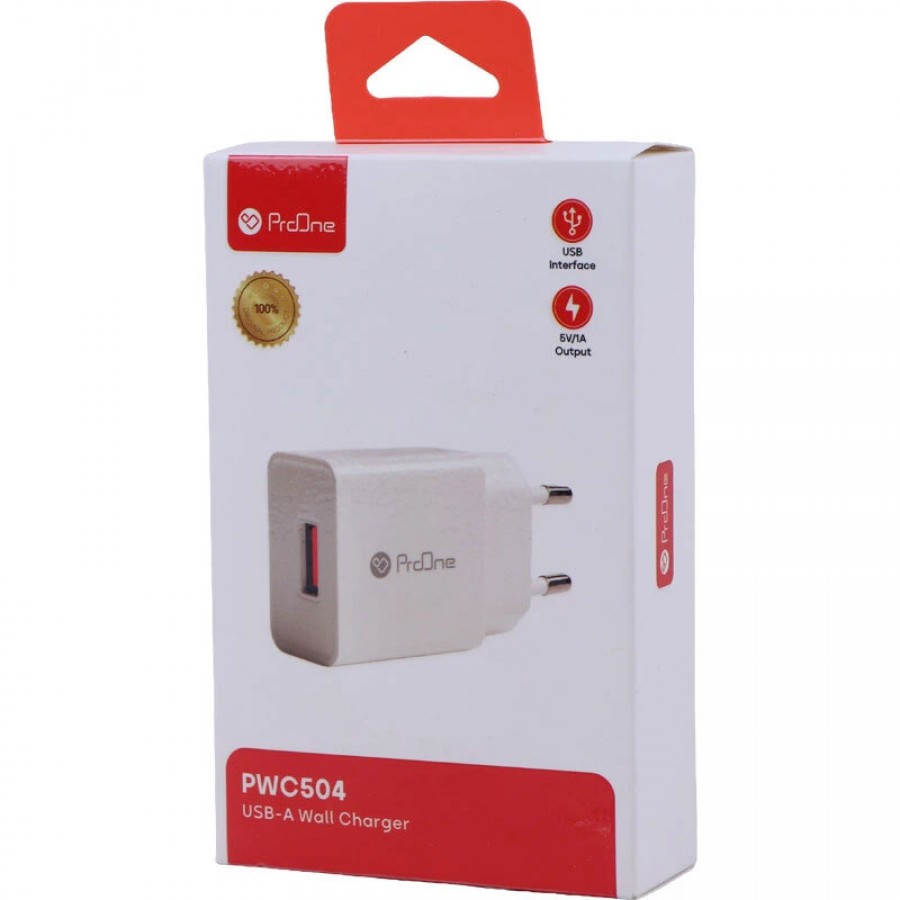 آداپتور شارژر دیواری 5 وات پرووان مدل Proone PWC504