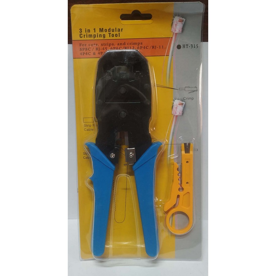 آچار سوکت زن شبکه Modular Crimping Tool مدل HT-315
