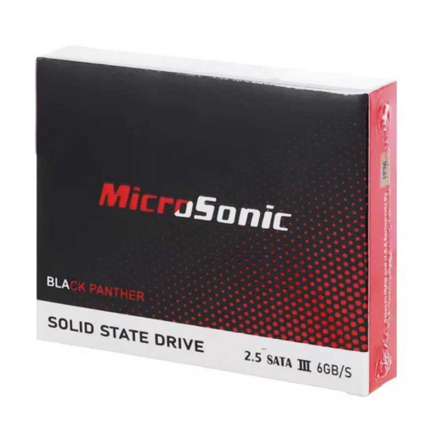 حافظه SSD اینترنال MICRO SONIC مدل BLACK PANTHER با ظرفیت 240 گیگابایت