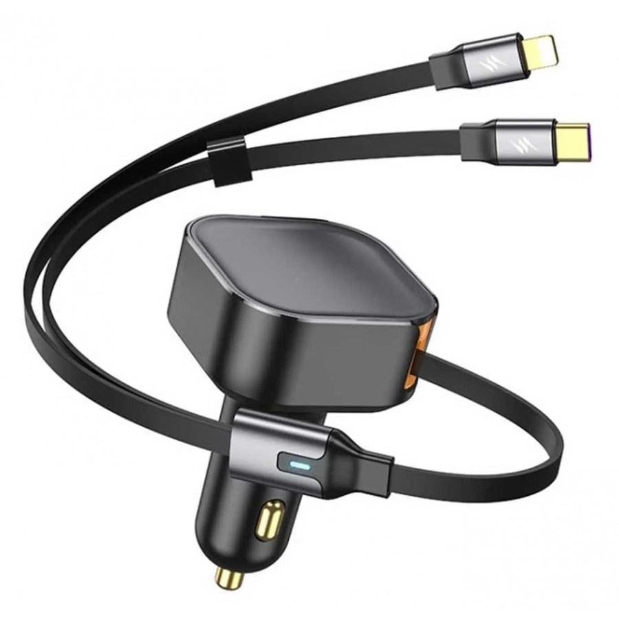 شارژر فندکی 30 وات پرووان مدل PCG26 - مشکی