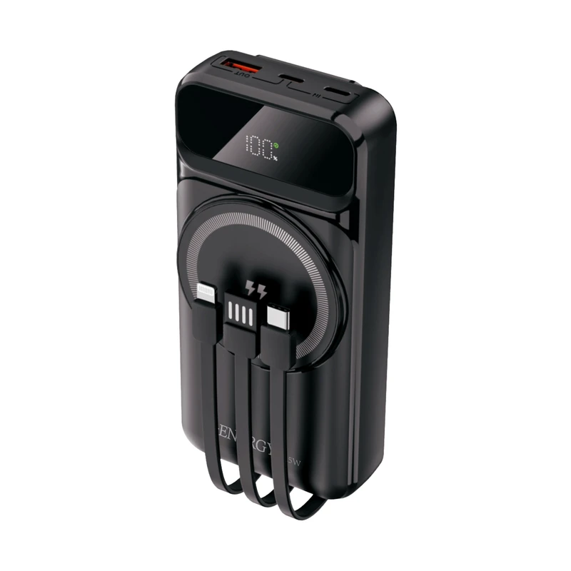 پاوربانک 20000 میلی آمپر X-ENERGY فست شارژ 22.5 وات مدل X-827M