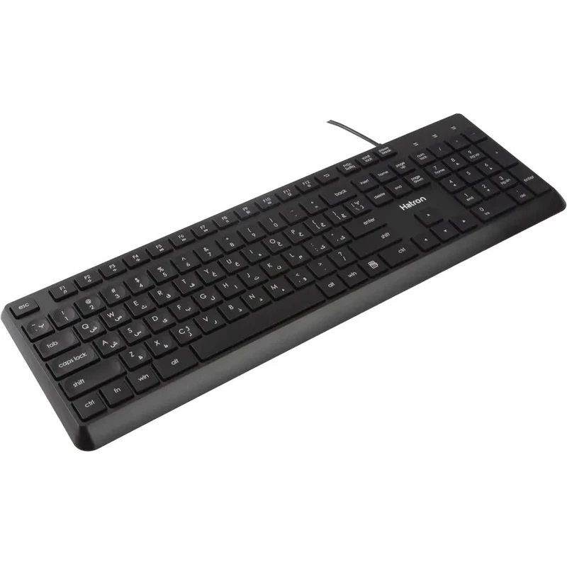 کیبورد با سیم HATRON مدل HK190
