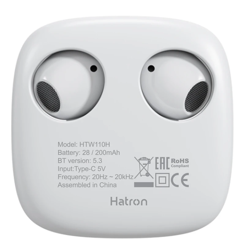 هندزفری بلوتوثی دو گوش HATRON مدل HTW110H