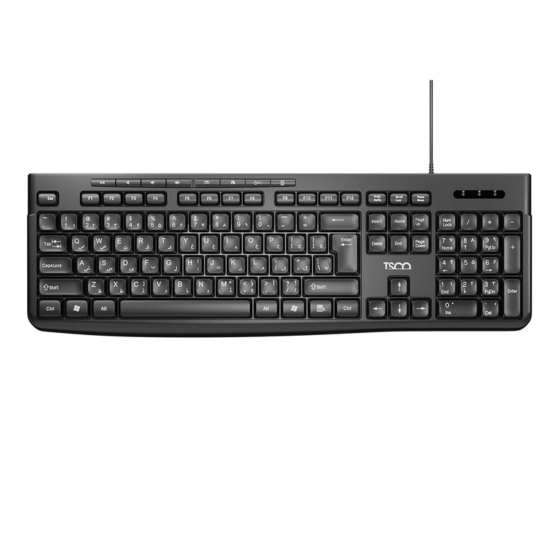 کیبورد و ماوس باسیم TSCO مدل TKM 8057