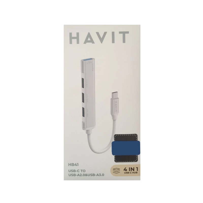 هاب 4 پورت HAVIT TYPE-C مدل HB41
