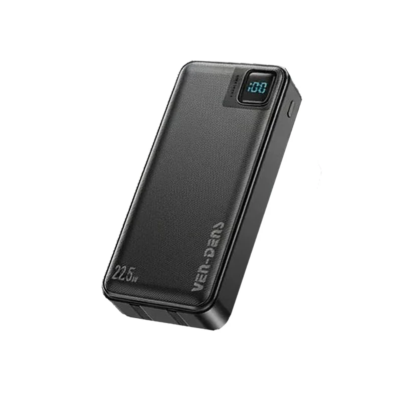 پاوربانک 20000 میلی آمپر VEN-DENS مدل PB-061 22.5w